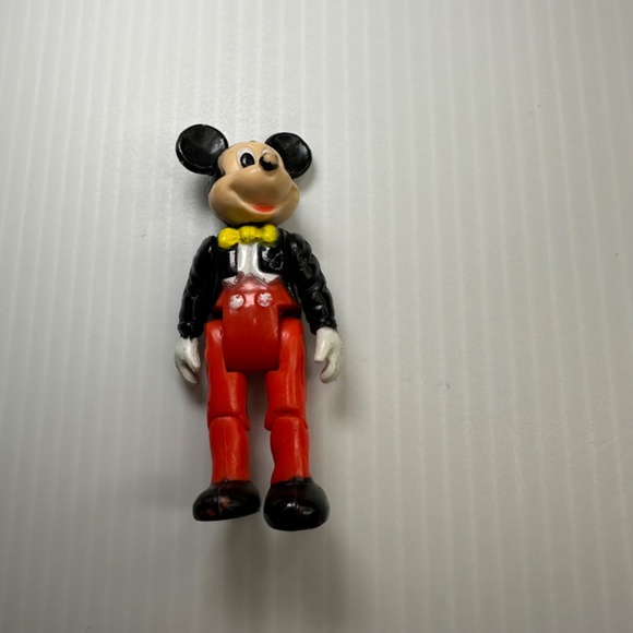 Vintage Mickey Mouse 2.5" Jointed Made in China - Picture 2 of 7